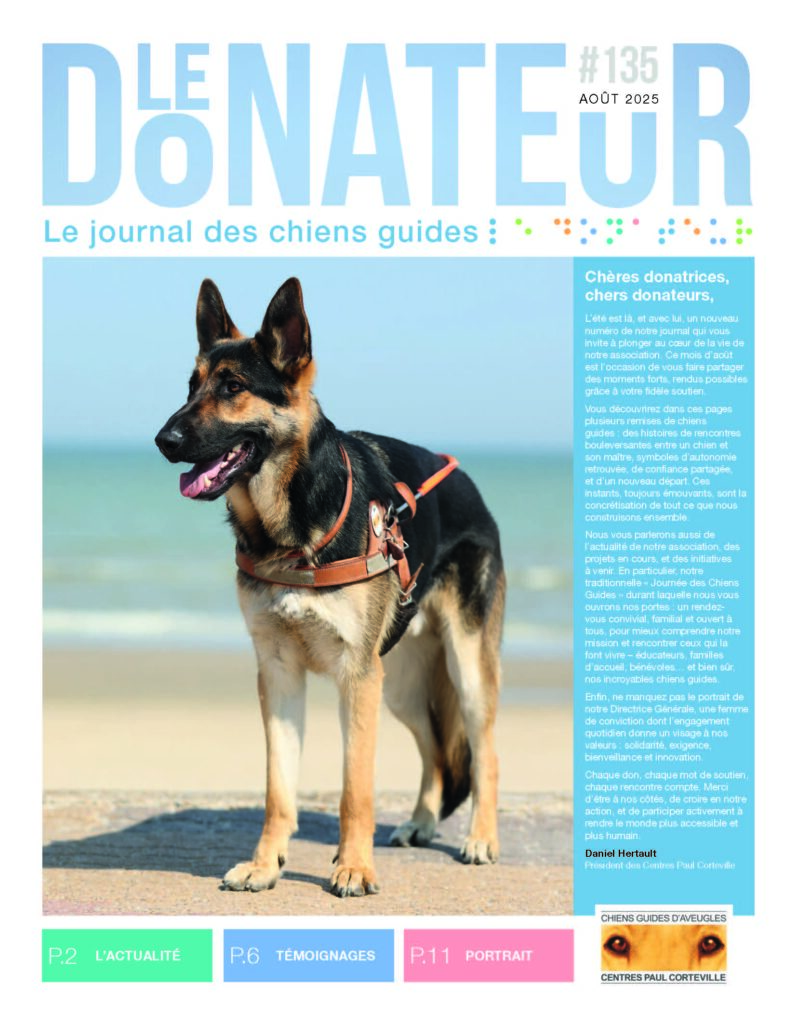 Magazine du donateur n°135
